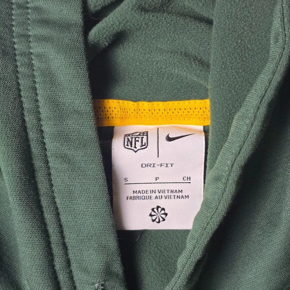 Nike Green Bay Packers Sideline Arch‎ Pullover Hoodie Men's Small NFL